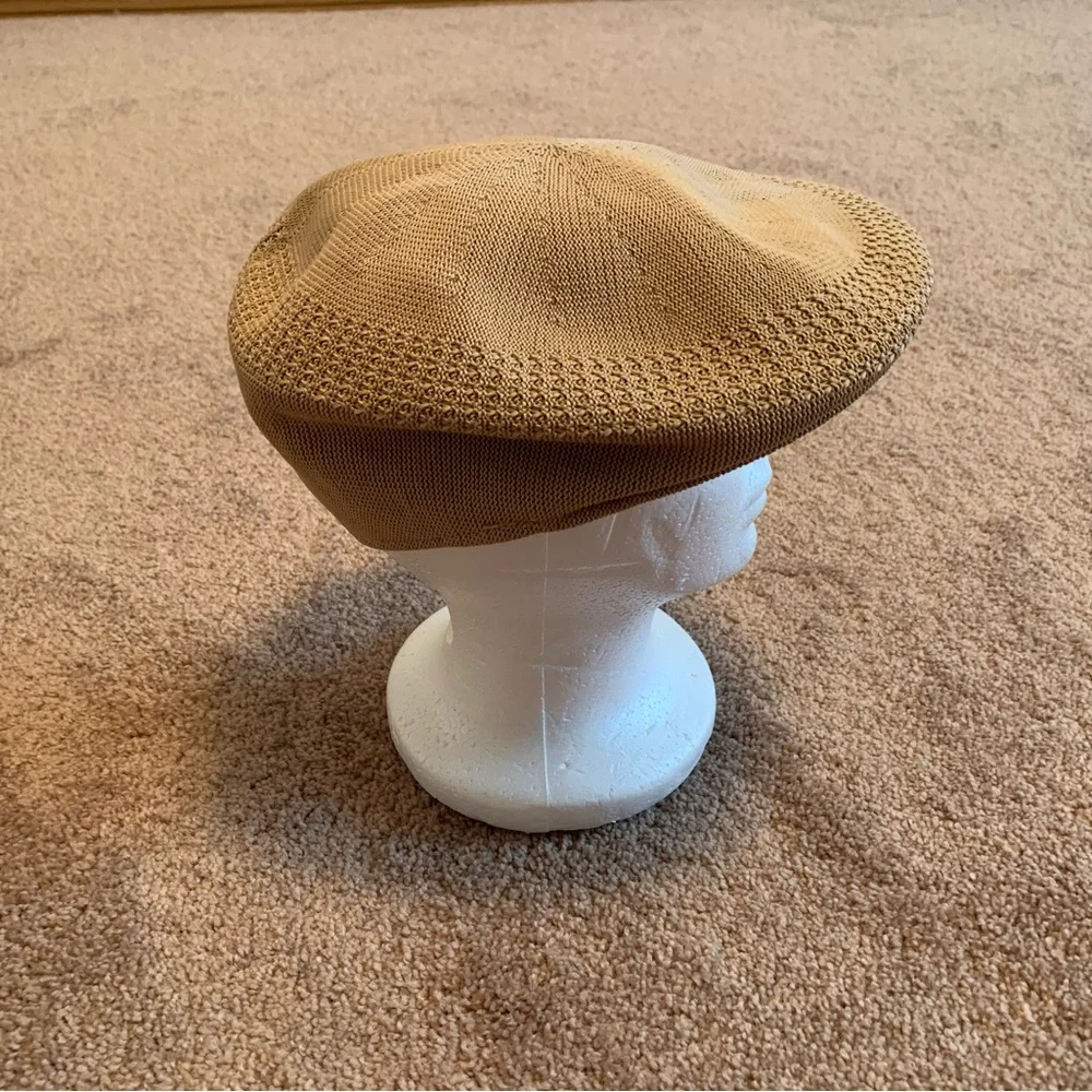 Tan Newsboy Cap - Medium - Picture 3 of 7